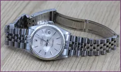 ROLEX 16014 DATEJUST QUICK SET AUTO CAL 3035 MOVEMENT ACCURATELY KEEPING TIME