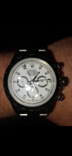 Rolex Daytona 18k White Gold. It's NOT a Fake. I Have All The Paper Work To Prov