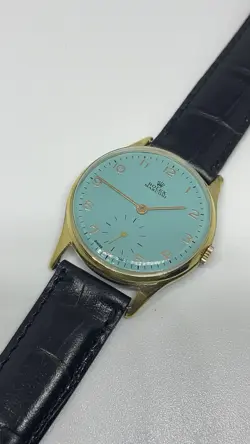 VINTAGE ROLEX MARCONI TURQUOISE DIAL
