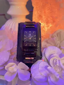 BLACK MENS WATCH