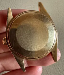 GOLD ROLEX DATE