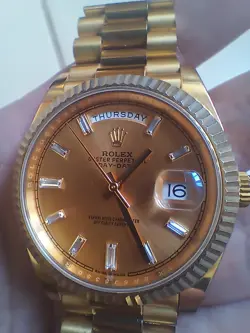 DAY-DATE DIAMOND BAGUETTE