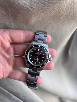 ROLEX SUBMARINER 14060 BLACK DIAL STAINLESS STEEL 1996 (WATCH ONLY)