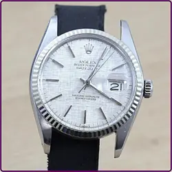 ROLEX 16014 MEN'S 36MM DATEJUST QUICK SET  AUTOMATIC CAL 3035 MOVEMENT #7514070