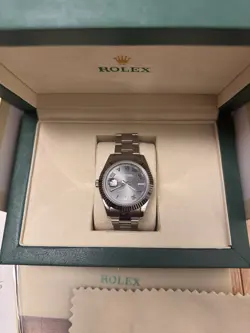 ROLEX DATEJUST SLATE
