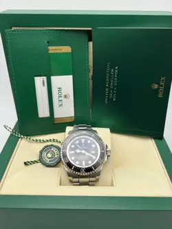 ROLEX SEA-DWELLER 44MM DEEP SEA JAMES CAMERON BLUE DIAL 116660 BOX PAPERS