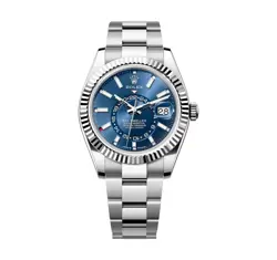 UNWORN ROLEX SKY-DWELLER 336934 BLUE DIAL OYSTER BRACELET WATCH 2025 BOTH TAGS