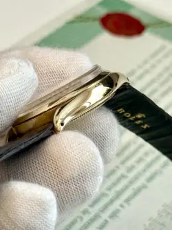GOLD WATCH WITH