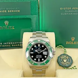 UNWORN ROLEX SUBMARINER STARBUCKS 41MM, BLACK DIAL, OYSTER 126610LV-0002, 2025
