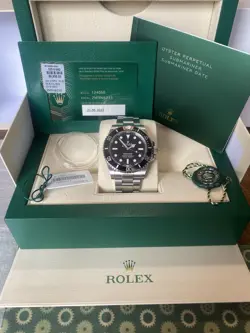 ROLEX SUBMARINER 124060 NO DATE