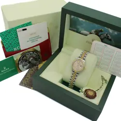 LADIES ROLEX OP DATEJUST TWO-TONE WATCH REF.69173 W/BOX & PAPERS 26MM #W176879-1