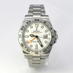 WRISTWATCH WHITE STAINLESS