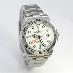 AUTOMATIC WRISTWATCH WHITE