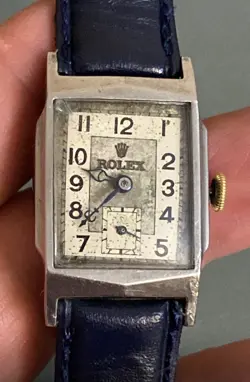 VINTAGE ROLEX MARCONI WATCH. SERVICED