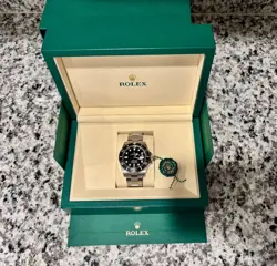 2025 ROLEX SUBMARINER DATE 41MM WATCH STEEL BLACK CERAMIC 126610LN BAG BOX PAPER