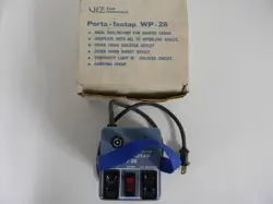 VIZ TEST INSTRUMENTS PORTA-ISOTAP WP-28 WITH BOX & CARRYING STRAP VG CONDITION