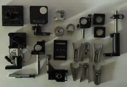 20-COUNT THORLABS, NEW FOCUS, EALING, COHERENT LAB OPTICS PARTS LOT