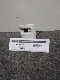 NEW OUT OF BOX VERIS INDUSTRIES PXDLX02S DIGITAL PRESSURE TRANSDUCER DRY MEDIA