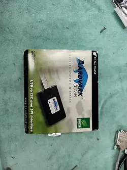 1PC USED TOTAL PHASE TP240141 BURN DOWNLOAD AARDVARK I2C SPI HOST ADAPTER