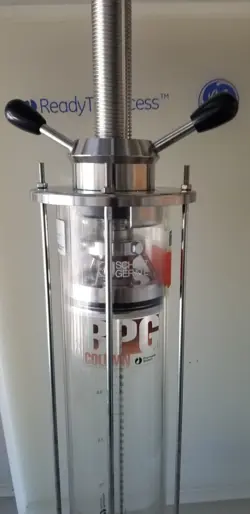 BPG CYTIVA GE AXICHROM 100/500 CHROMATOGRAPHY COLUMN 100 X 500 IN FACTORY CRATE