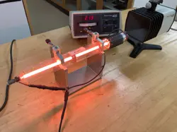 MELLES GRIOT LIR 170 HENE LASER TUBE   2 MW @ 1523 NM TEM 00! NEW OLD STOCK !