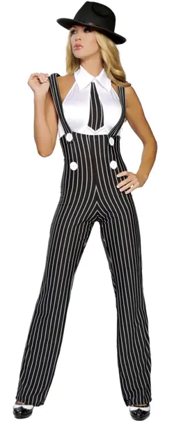 ROMA COSTUME WOMEN'S 2PC GANGSTA MAMA COSTUME