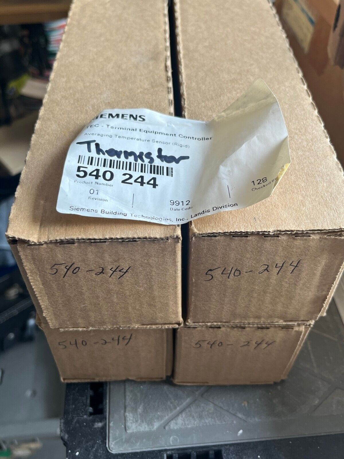 Siemens 540-244-18 Temperature Sensor, Thermistor Averaging