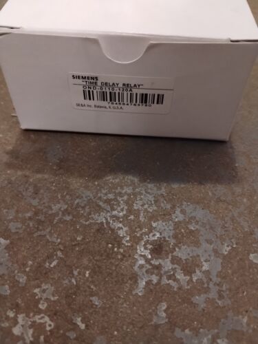 Siemens OND-0110-120A Time Delay Relay 8-pin  *NEW*