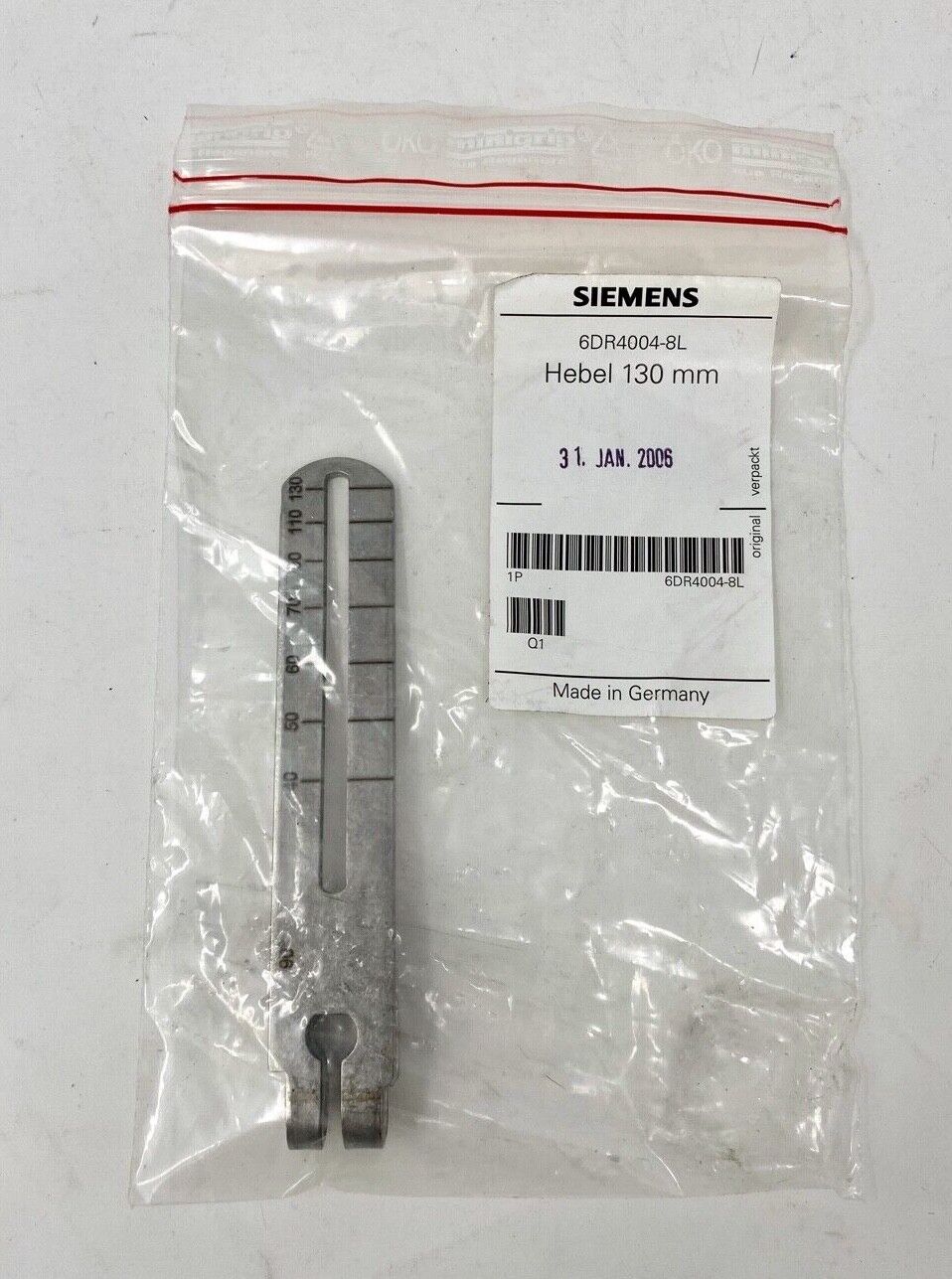 SIEMENS 6DR4004-8L / 6DR40048L HEBEL 130MM (BRAND NEW)
