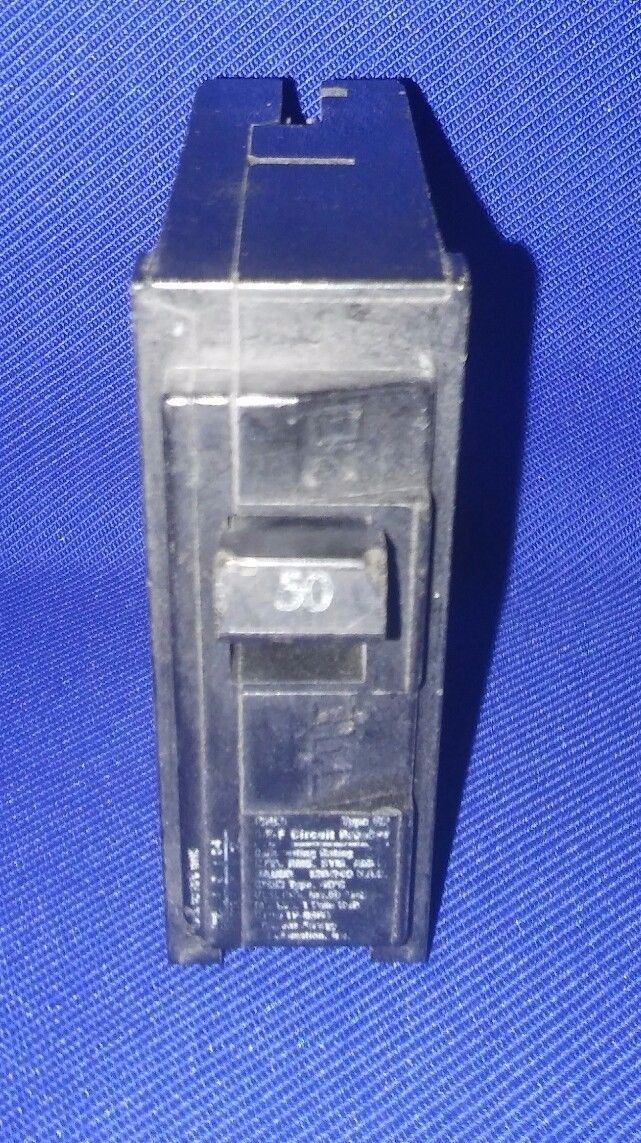 USED~ITE/SIEMENS QP150 BREAKER~50 AMP~1 POLE~TYPE QP