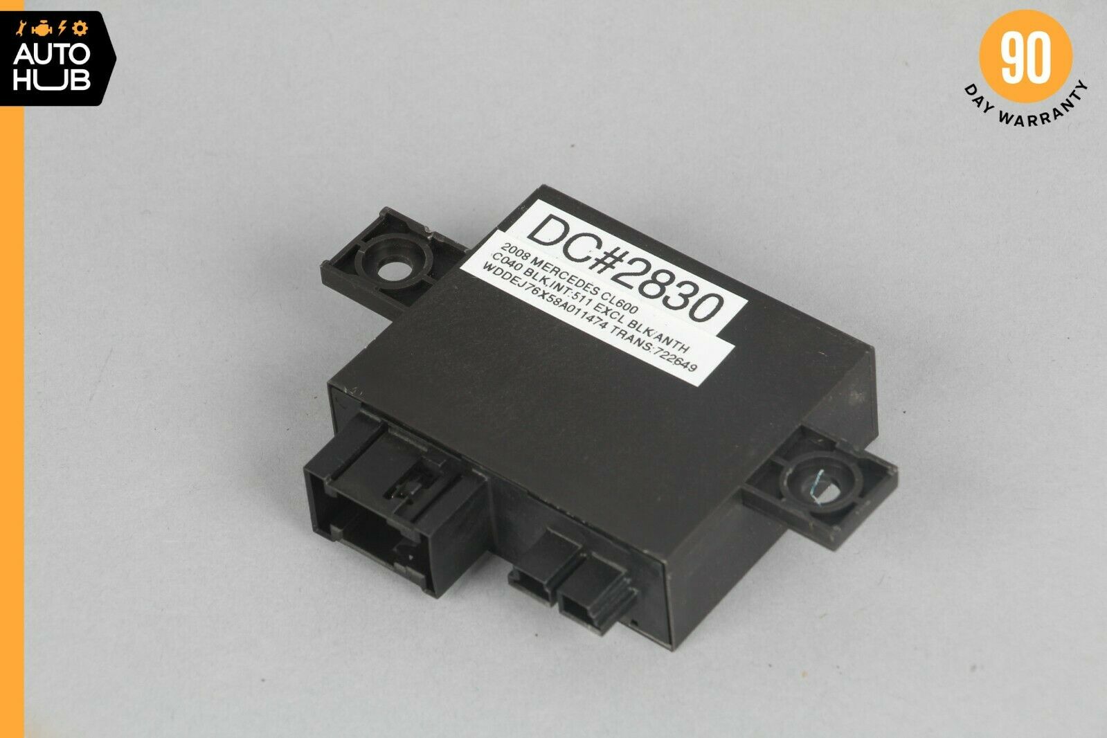 07-14 Mercedes W216 CL600 S450 S63 Tire Pressure Monitor Module 2215402362 OEM