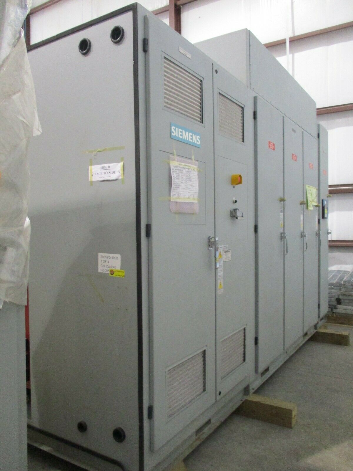 SIEMENS LARGE HARMONY DRIVE ROBOICON 10,500 HP P/N A1A31001002.01, 68X170X115 