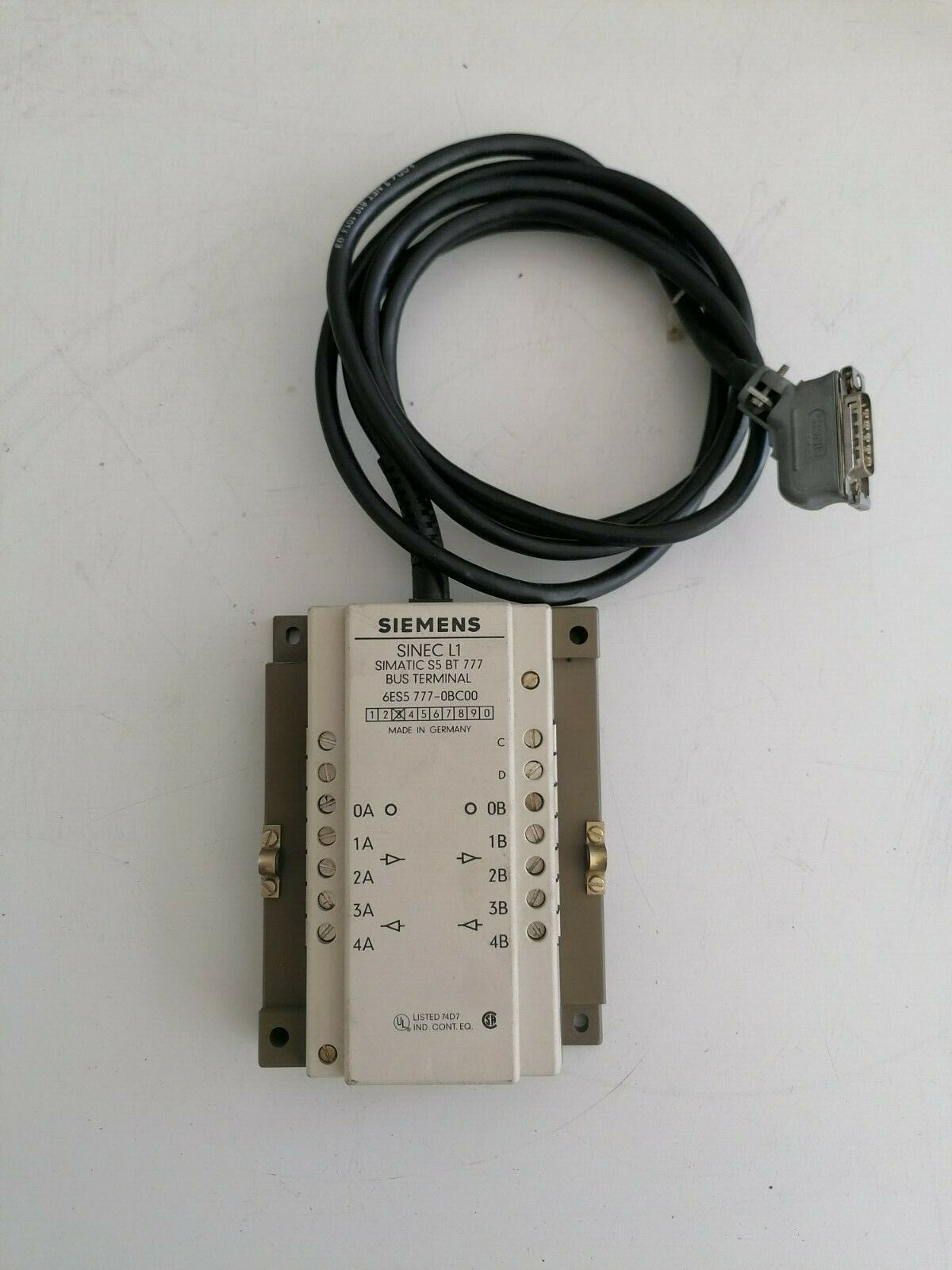 SIEMENS BUS Terminal, 6ES5 777 - 0BC000,SINEC L1, SINMATIC S5 BT 777