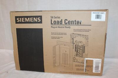 Siemens SN Series 100Amp 20-Circuit Indoor Main Breaker Plug-On Neutral Load Cen
