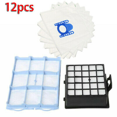 12Pcs/set Dust Bag Filter For Siemens Type VBBS625V00 Vacuum Cleaner Accessories