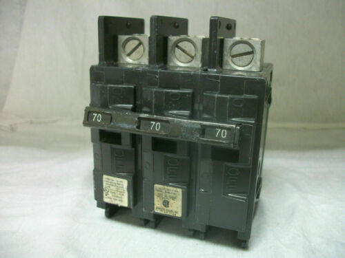 SIEMENS BQ CIRCUIT BREAKER BQ3B070L 70AMP 240VOLT 3POLE *NOB*