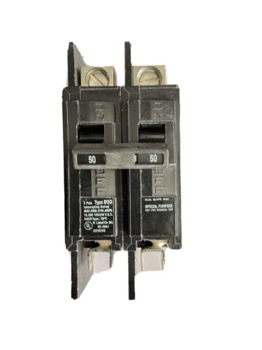 NIB Siemens BQ2B050QHQ Circuit Breaker, 50A, 2P