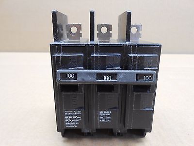 1 ITE I-T-E BQH BQ3B0100H CIRCUIT BREAKER 100A 100 AMP 3A 3 POLE 240V 22KA