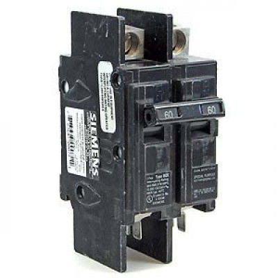 Siemens BQ2B060QXD Circuit Breaker 60A 2P