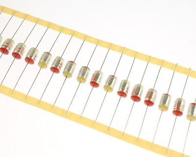 50 X Siemens 0.01uF 160V Axial Polystyrene Film Capacitor B33062-10000-2.5-160