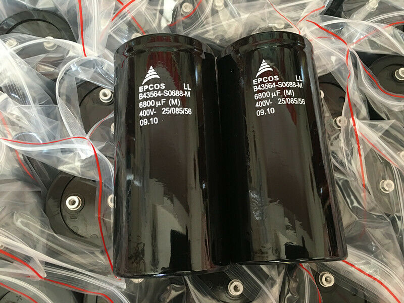 Siemens B43310-S9688-M 400V6800UF screw foot inverter aluminum capacitor