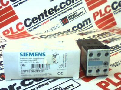 SIEMENS 3RT1926-2EC31 / 3RT19262EC31 (NEW IN BOX)