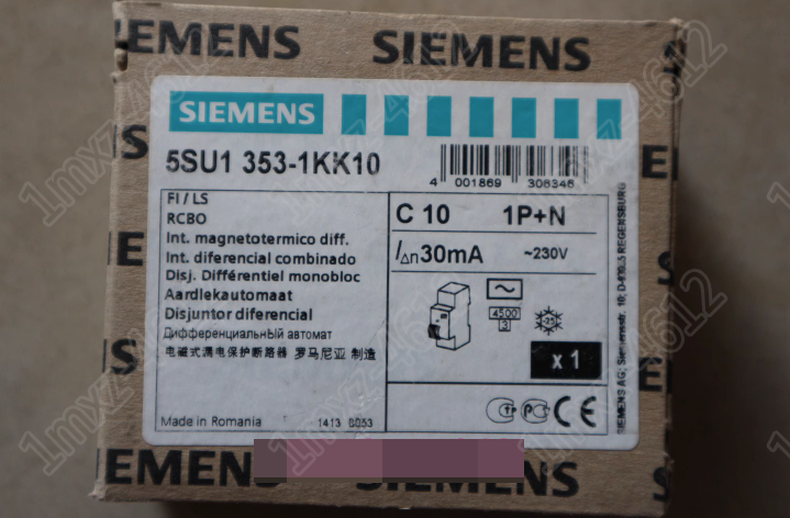 1pc    new     SIEMENS 5SU1 353-1KK10 RCD