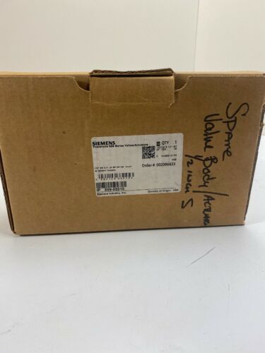 SIEMENS POWERMITE 599 VALVE - 1/2&quot; 2W N.C. LN BR OR Cv=4 FxF / 259-02010 *NEW*
