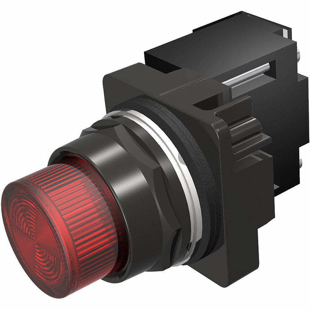 Siemens 52BL4E2XY Oil Tight Red Pilot Light Full Voltage Type 120V LED