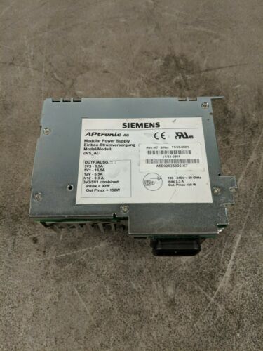 SIEMENS APTRONIC AG MODULAR POWER SUPPLY  A5E02625806-K7