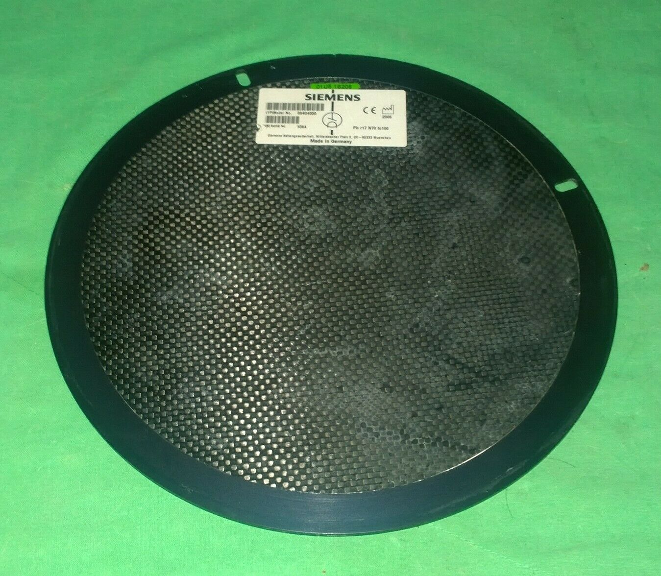 SIEMENS ARCADIS Orbic Parts,08404050 X-RAY SYSTEM GRID 17/70 F100 ST (#3570)