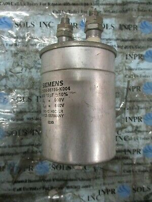 Siemens B25834-B6156-K004 Capacitor 15uF 900V 640V 560-12 HSC/LR *TESTED*