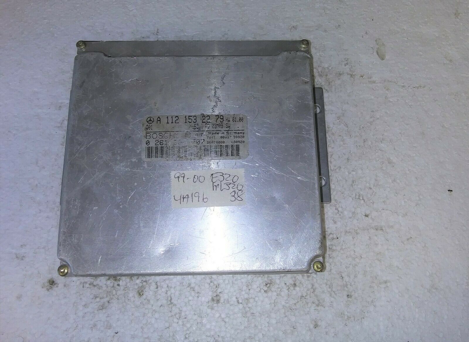 1999-2000 Mercedes-Benz E320 ecm ecu computer A 112 153 22 79