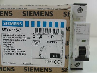 LEITUNGSSCHUTZSCHALTER Siemens 5SY4115-7